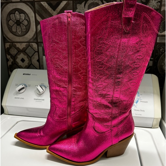 CORKYS HOWDY BOOTS IN FUCHSIA - Picture 1 of 14